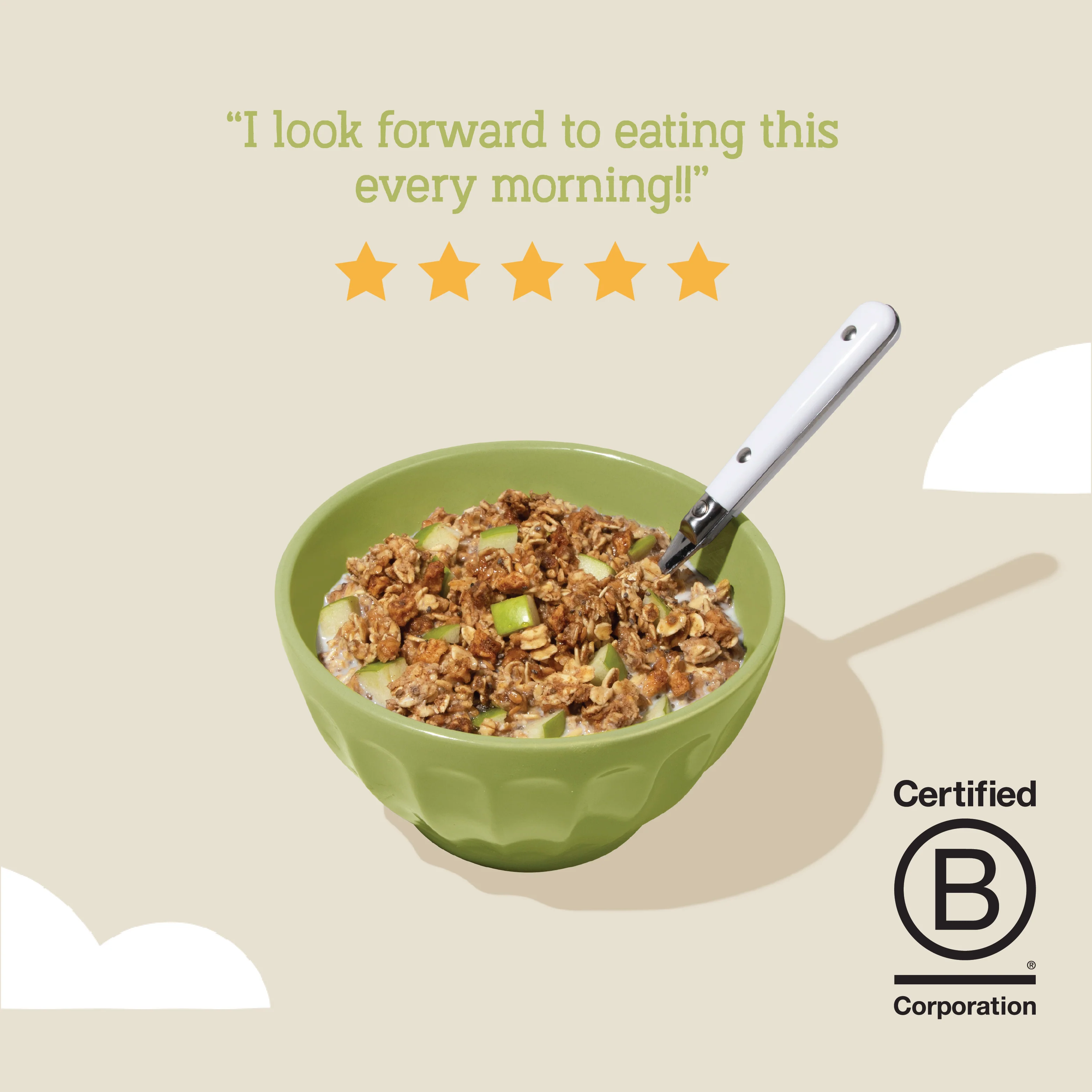 Apple Cinnamon Protein Oats, 16oz - Image 4