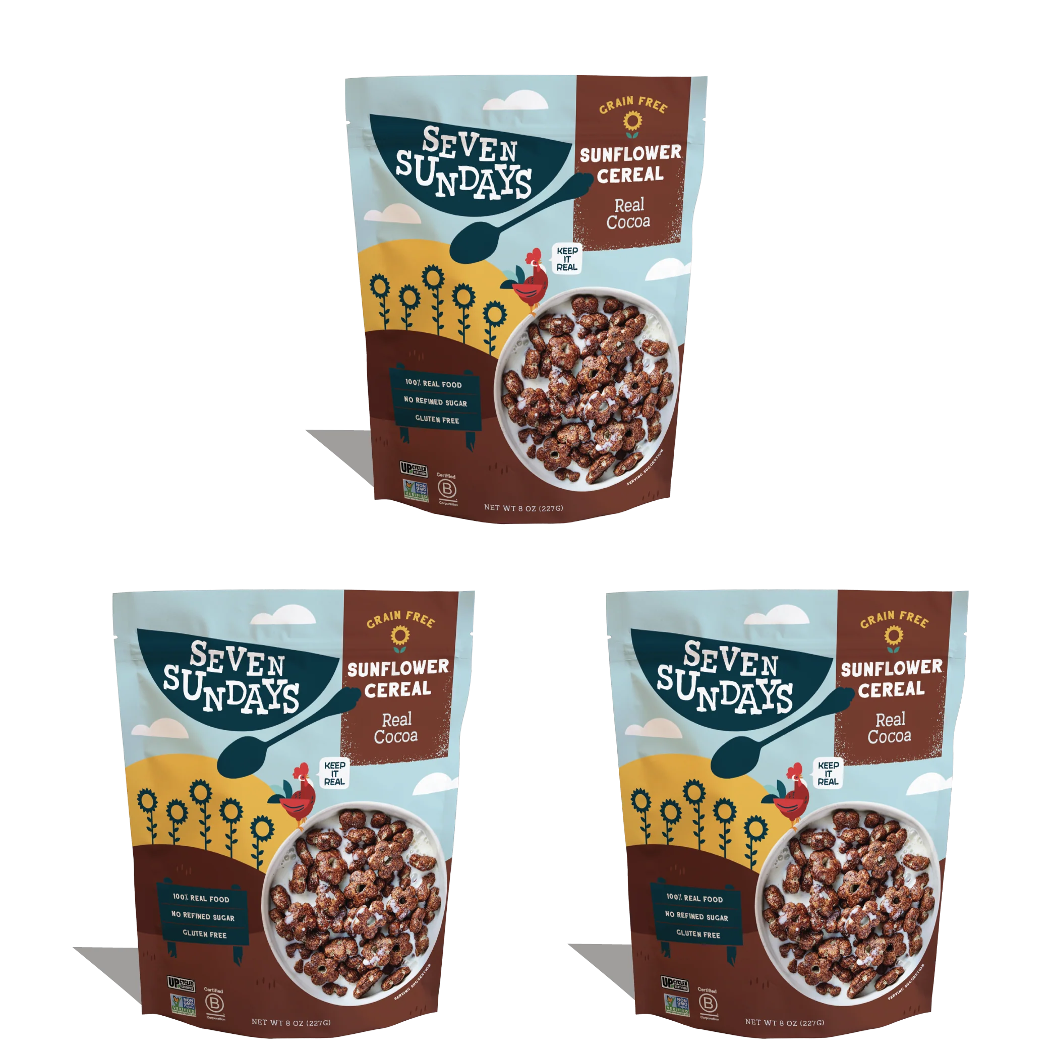 Real Cocoa Sunflower Cereal - Image 8