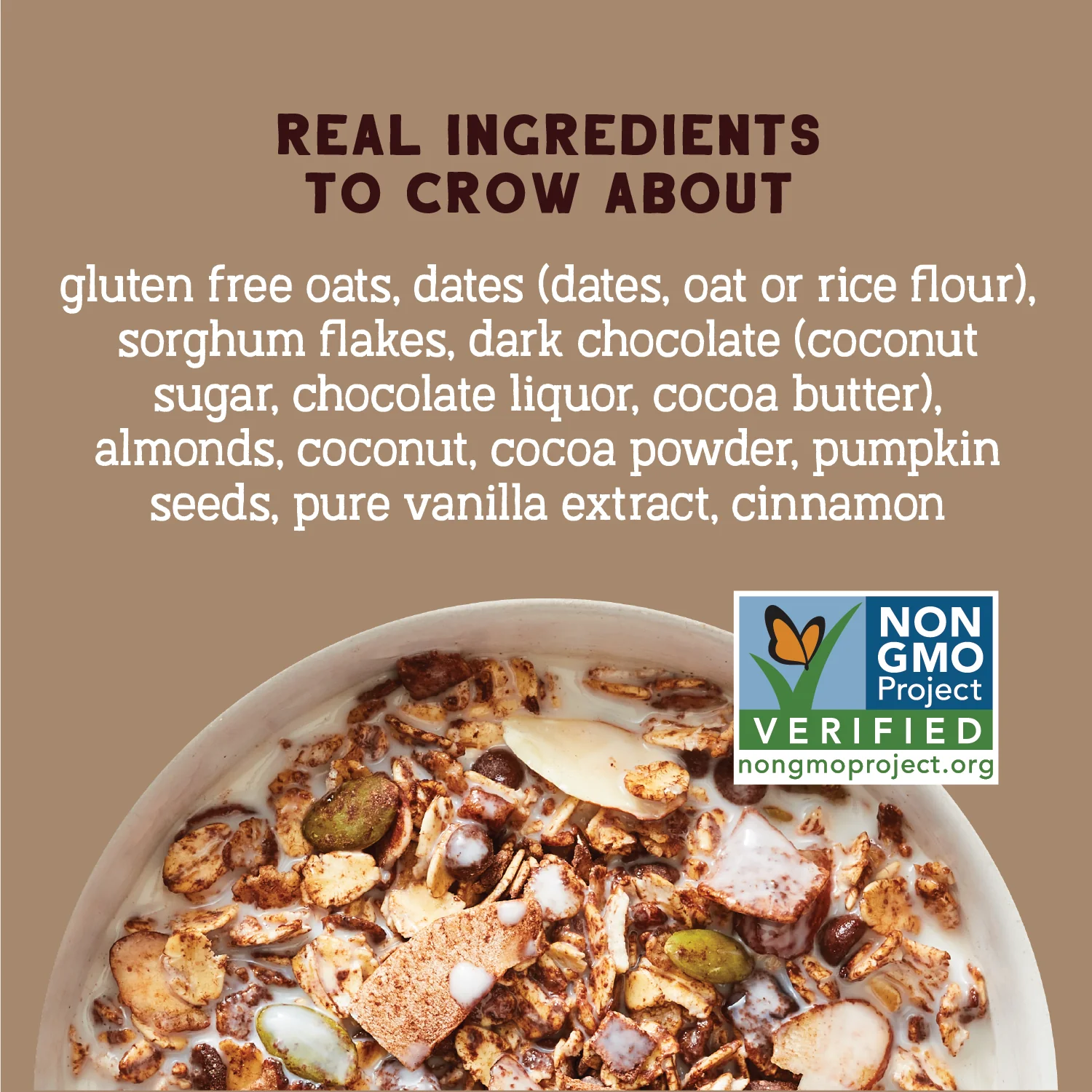 Early Riser Dark Chocolate Muesli, 12oz - Image 3