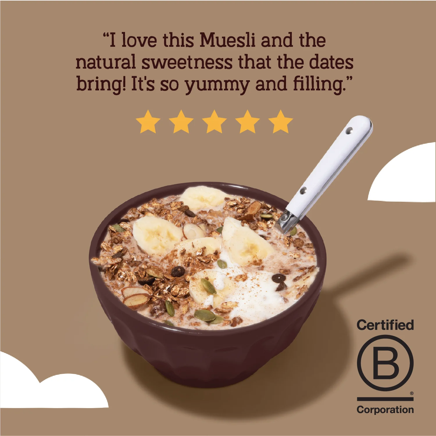 Early Riser Dark Chocolate Muesli, 12oz - Image 5