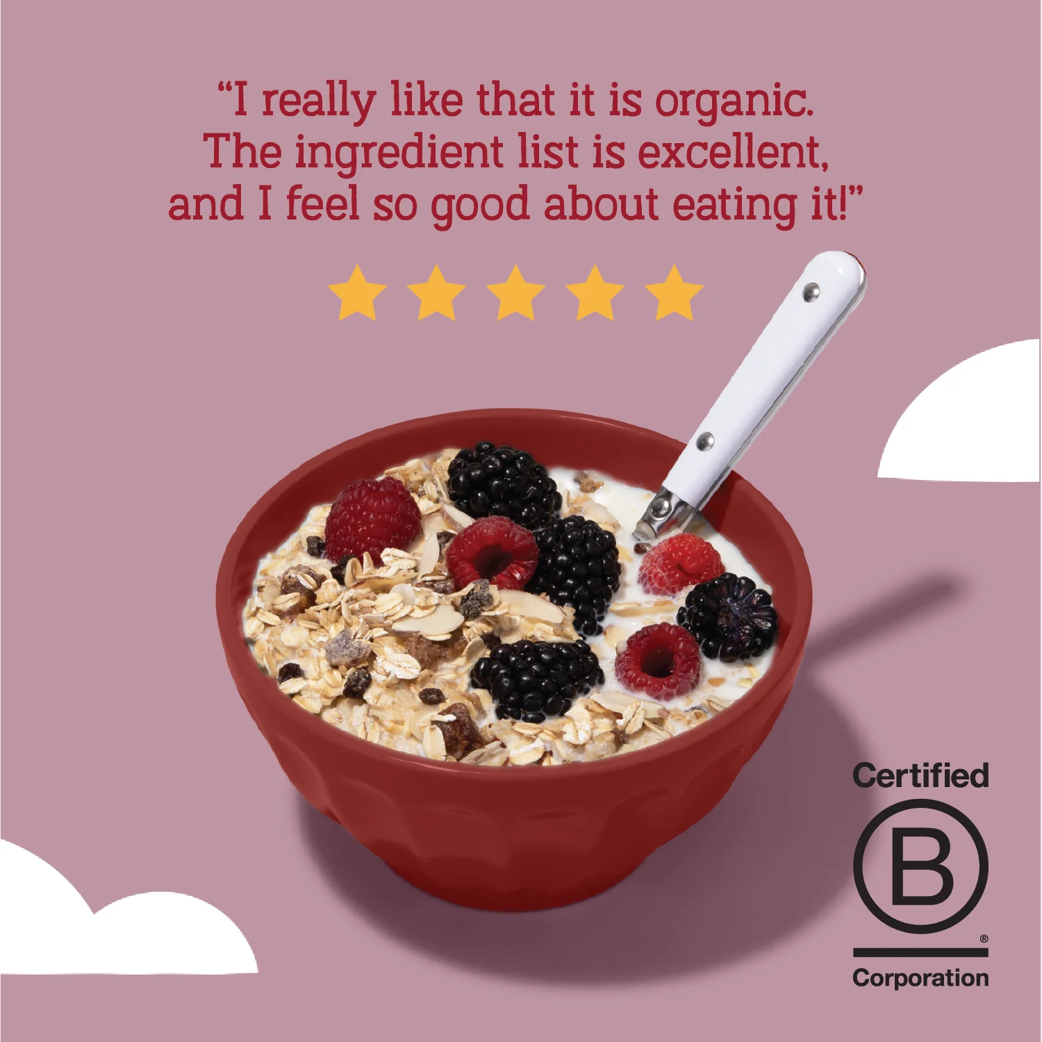 Organic Farmer's Market Almond Date Muesli Eco-Pack, 32oz - Image 4