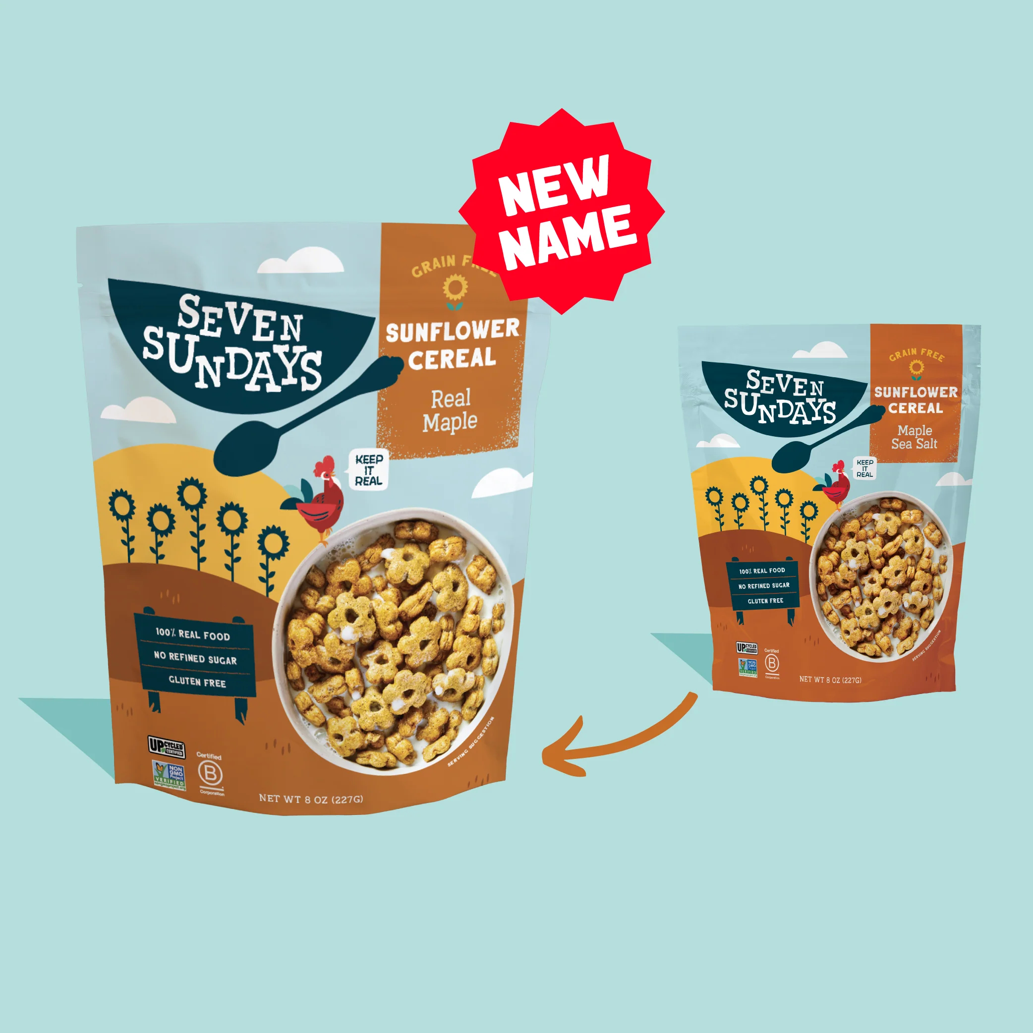 Real Maple Sunflower Cereal - Image 3