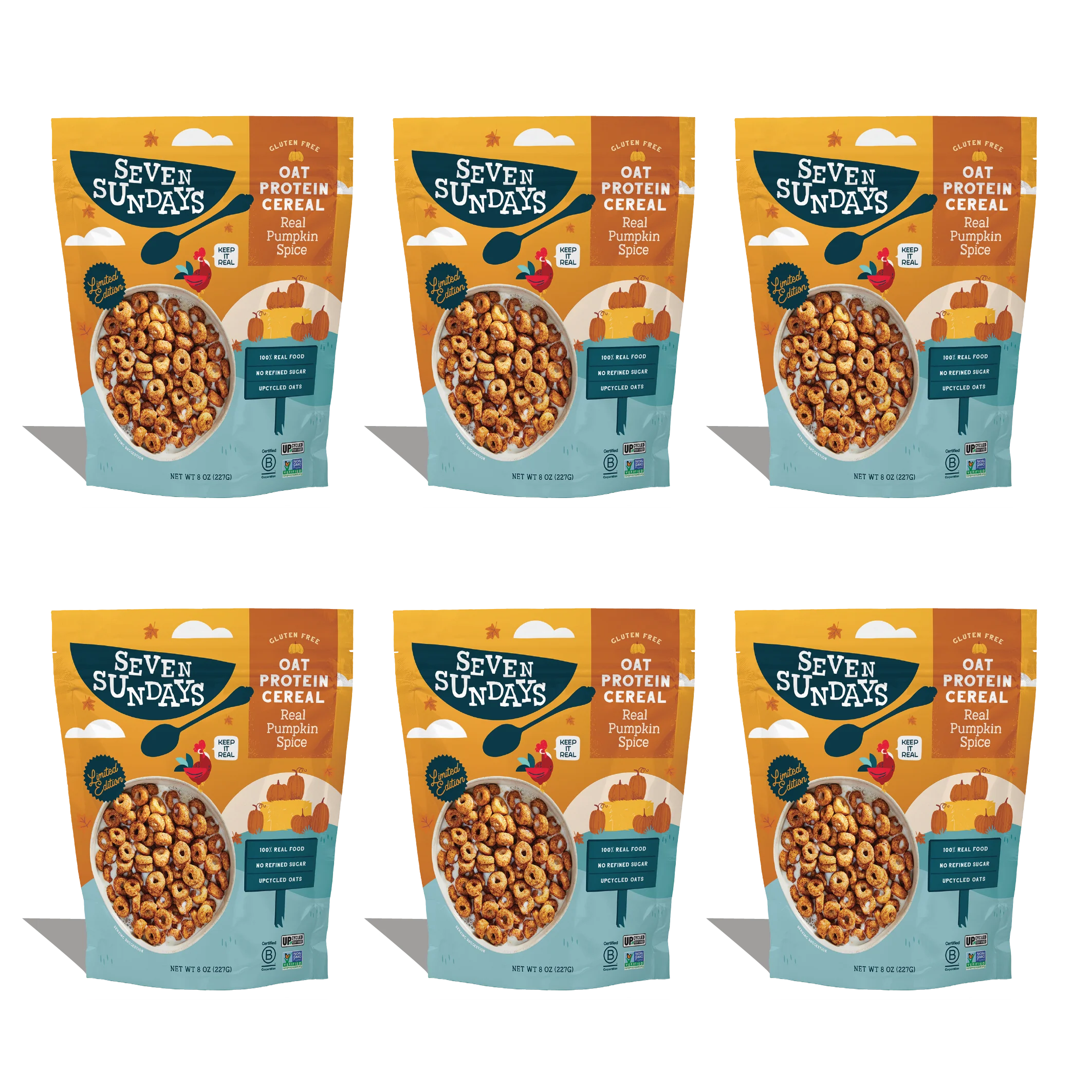 Real Pumpkin Spice Oat Protein Cereal - Image 8