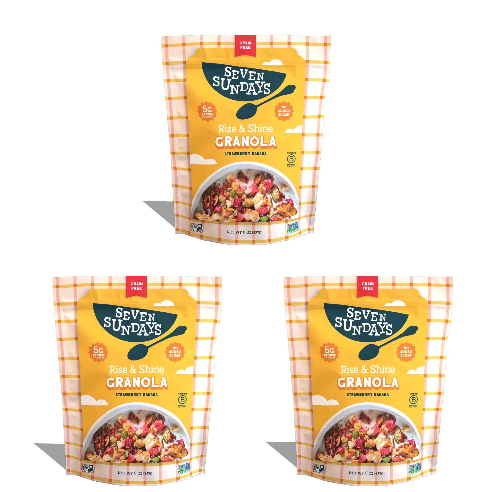 Rise & Shine Strawberry Banana Grain-Free Granola, 8oz - Image 9