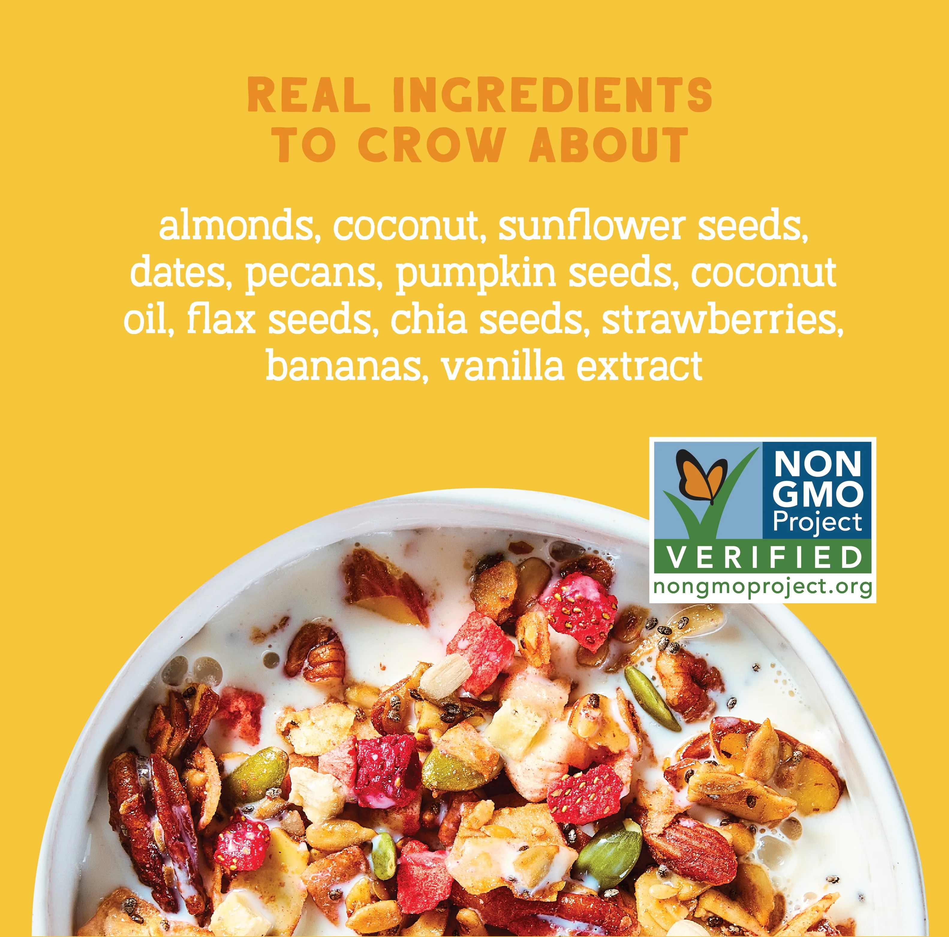 Rise & Shine Strawberry Banana Grain-Free Granola, 20oz - Image 3