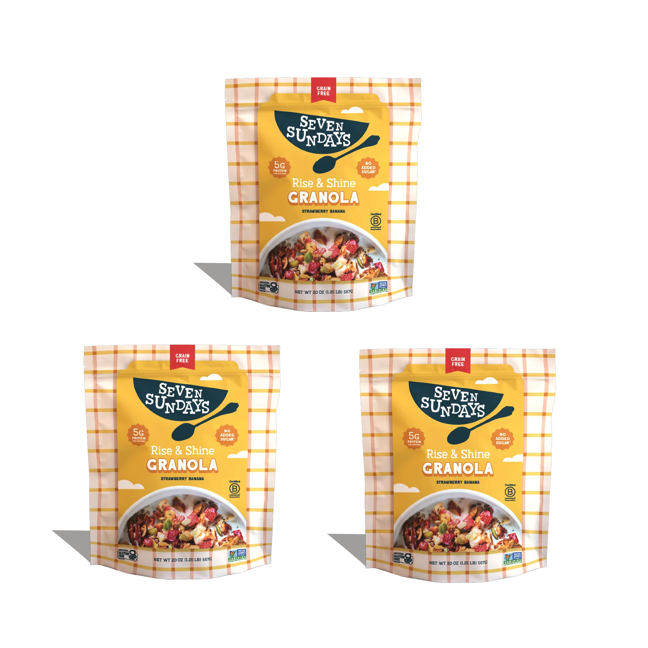 Rise & Shine Strawberry Banana Grain-Free Granola, 20oz - Image 8
