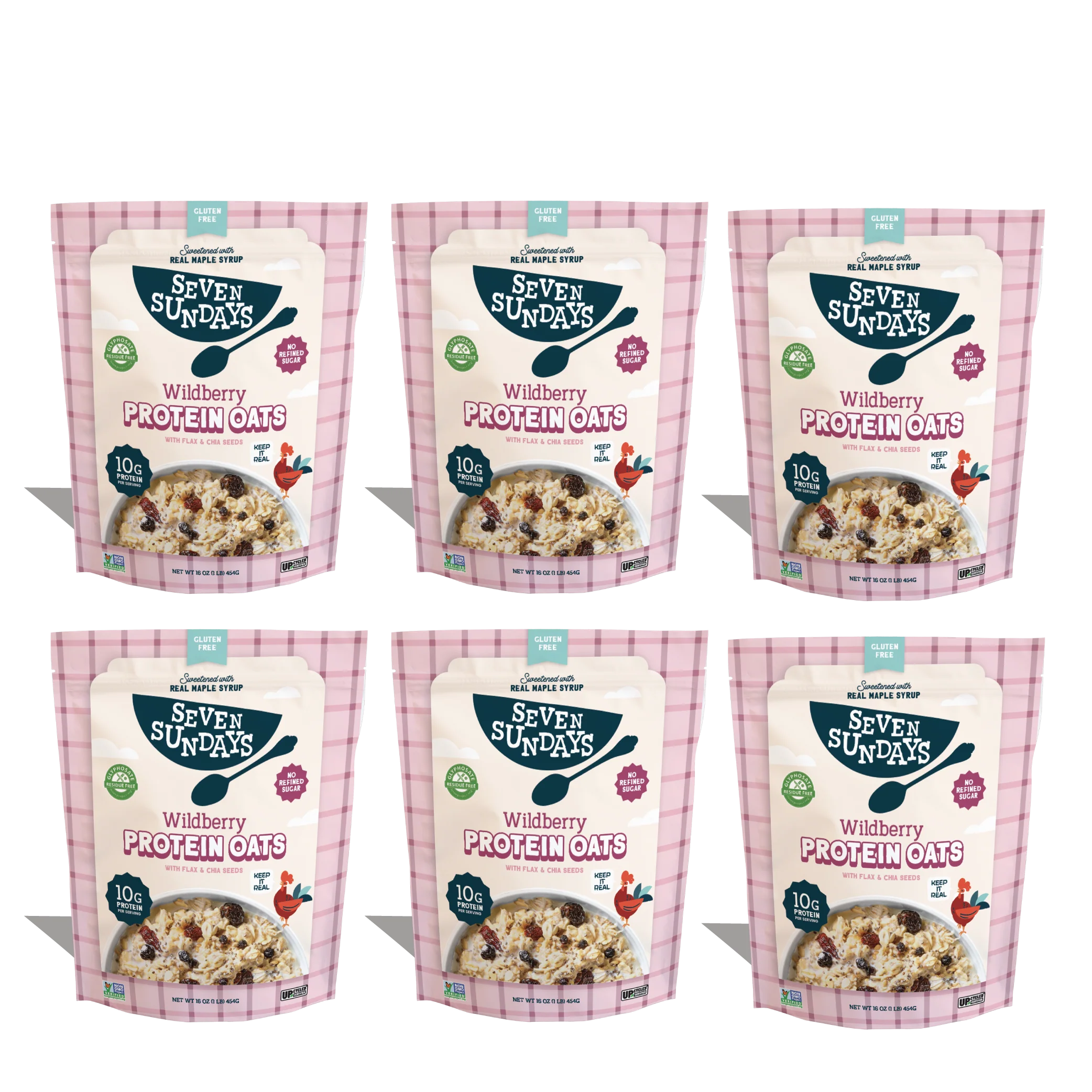Wildberry Protein Oats, 16oz - Image 7