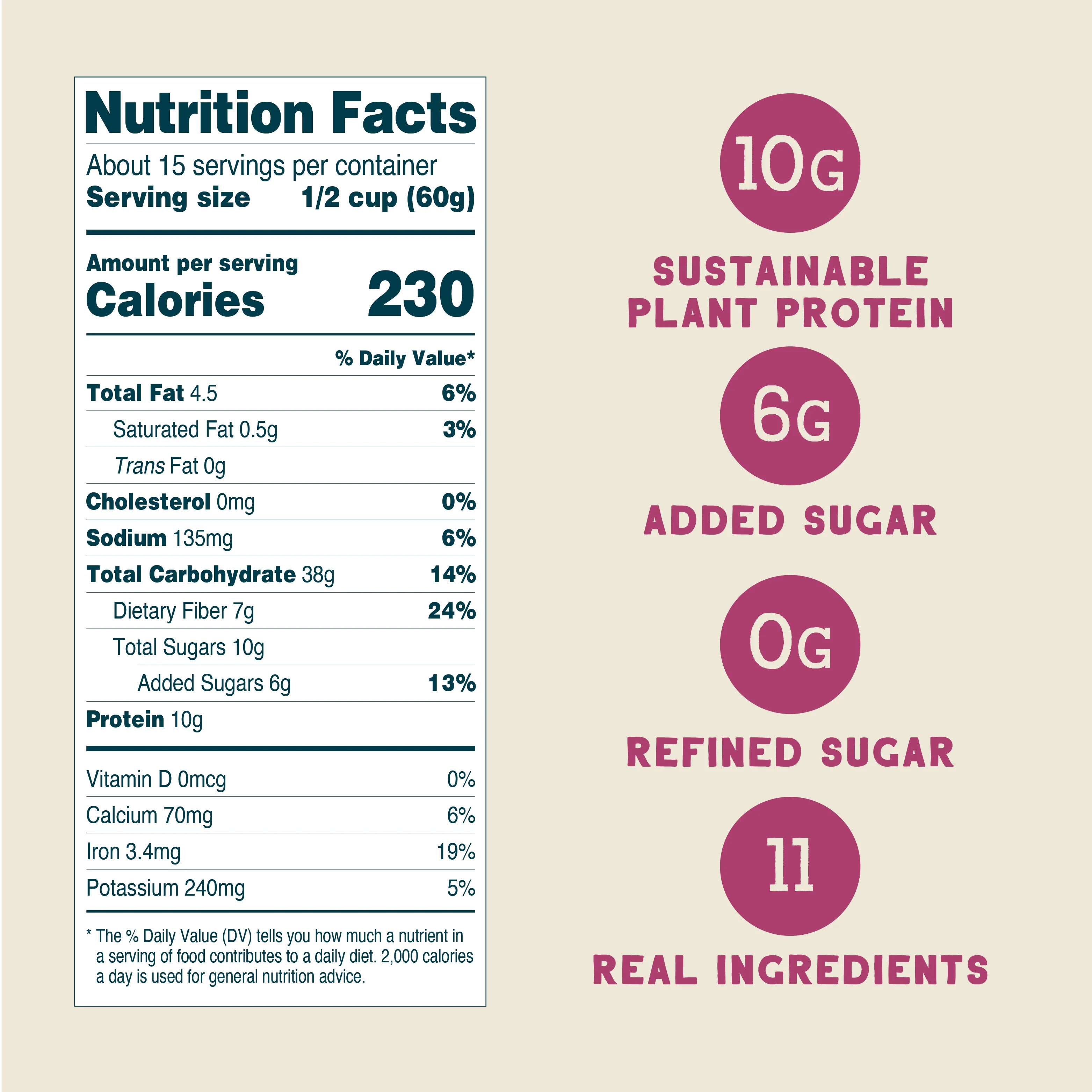 Wildberry Protein Oats, 32oz - Image 4